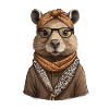 Drôle Capymama Capybara Mère Design