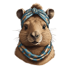 Funny Capymama Capybara Mom