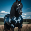 Mighty Black Horse