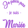 MARIEE. COUPLE. JUST MARRIED. EVJF