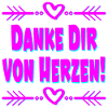 DANKE DIR VON HERZEN