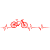 Cyclisme Vélo Heartbeat