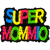 Super Mommio Śmieszna koszulka na Dzień Matki