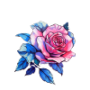 Fleurs de roses - Rose