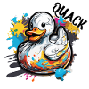 Gummiente / Badeente / Wasser / Badewanne