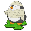 Penguin Halloween Mummy
