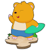 Hamster Surfer Planche de surf