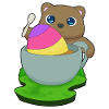 Bär Ostern Tasse