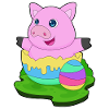 Pig Easter Easter Egg