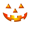 Happy Halloween Pumpkin Face