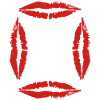 Kissing lips Kissing lips