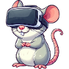 VR Gaming Rat and Mouse