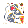 Cybernetic Pizza Enjoyment