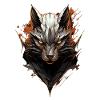Schattenwolf Blick