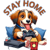 "Gamer Dog: Play at Home!"