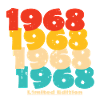 1968: Limited Edition - 56th Anniversary