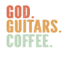 God Guitars Coffee Guitariste chrétien