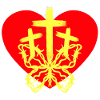 Coeur, Papillon, Croix, Croix, Réincarnation