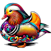 Mandarin duck