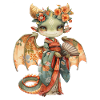 Dragon Geish Japanese Kawaii
