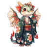 Dragon Kimono Japanese Kawaii