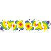 rainbow puddles