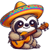 Cinco de Mayo Sloth Mariachi
