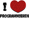 Developer Herz Webentwickler Statement Computer