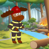 Eric als Feuerwehrmann
