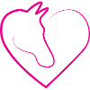 HorseHeart- Pink