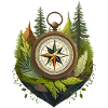 With the compass into adventure