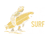 Turtle Surfing Surfer Gift