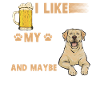 Labrador Retriever jaune
