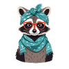 Mama Raccoon Raccoon Lover