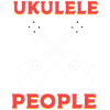 Lustiger Ukelele-Spieler Gitarrenbauer