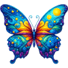 Van Gogh butterfly