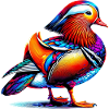 Mandarin duck