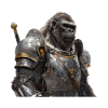 Gorilla Knight Medieval