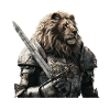 Lion Knight Middle Ages