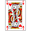 Playing card King of Hearts