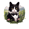 Tuxedo Chaton Tuxedo Cat