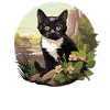 Tuxedo Chaton Tuxedo Cat