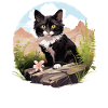 Tuxedo Chaton Tuxedo Cat