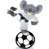 SOCCER PLAYER JUDO KARATE ATHLETE