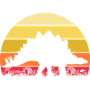 Archaeologist Dino Stegosaurus Dinosaur