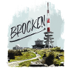 Brocken transmitter and second-hand shop