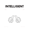 Graphiste Beau Intelligent