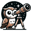 Stargazer Hoot: The Celestial Owl