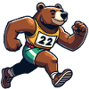 Marathon Bear: The Speedy Runner