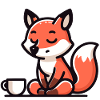 Zen Fox: The Tranquil Tea Master